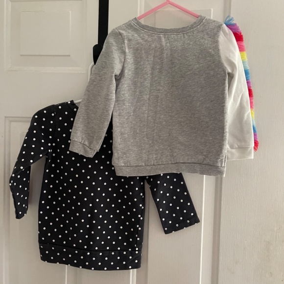Carter’s 2T Girls Sweatshirts (set of 2 shirts) - Picture 4 of 13